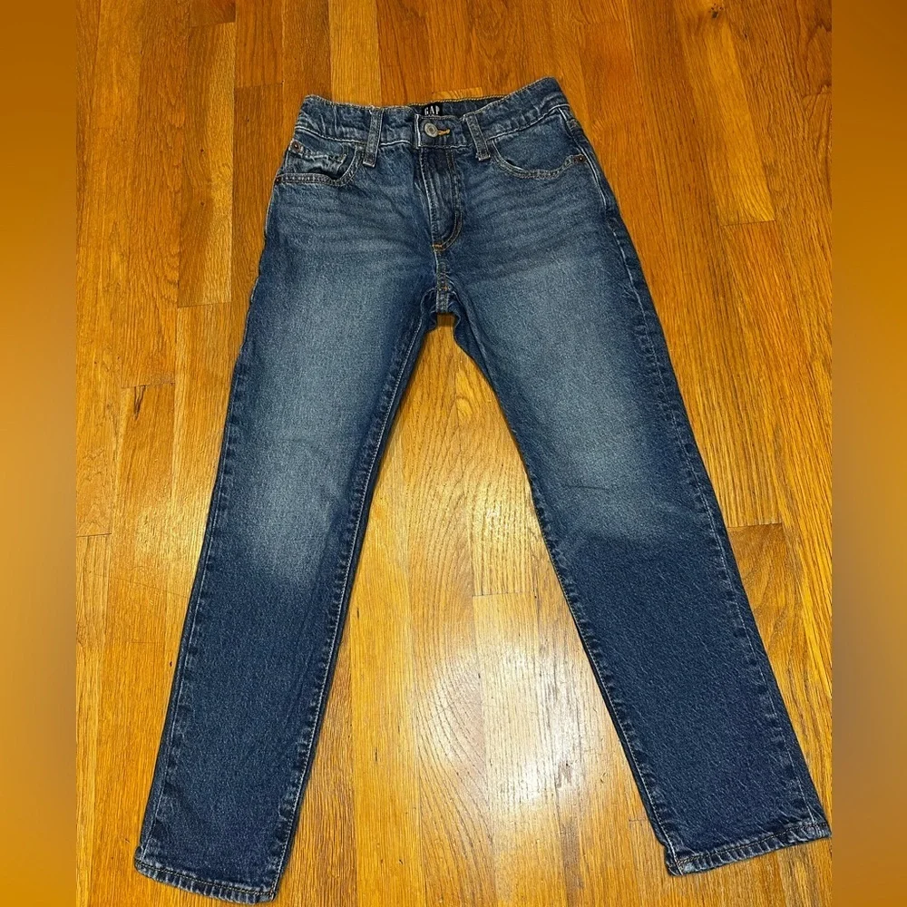 GAP Kids Denim Jeans Bundle – Size 8 – Stretch Skinny & Slim Taper